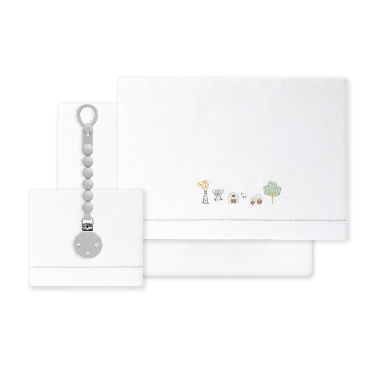Triptico de cuna granja