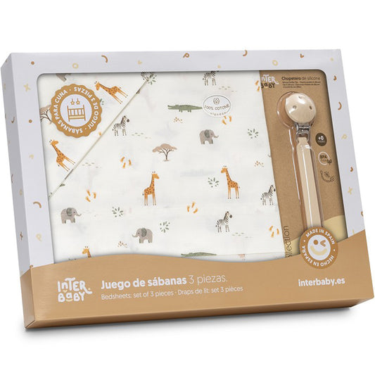 Triptico de cuna savanna