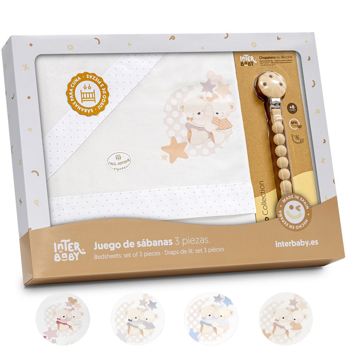 Triptico de cuna amoroso y lovely