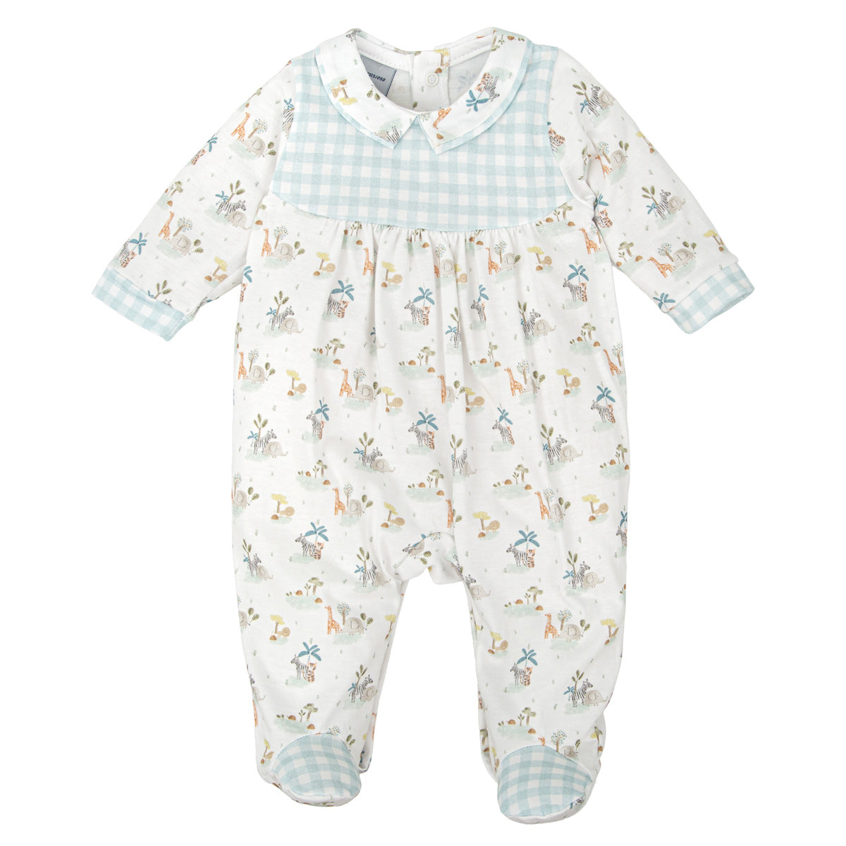 Pijama de algodón aventura (0 a 6 meses)