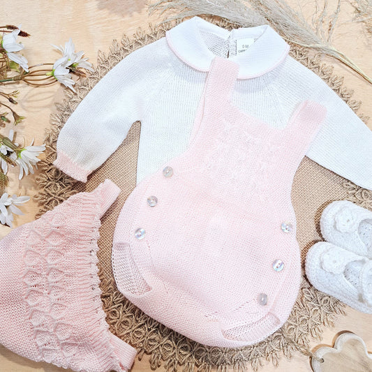 Conjunto ranita/peto bebé (0 a 3 meses)