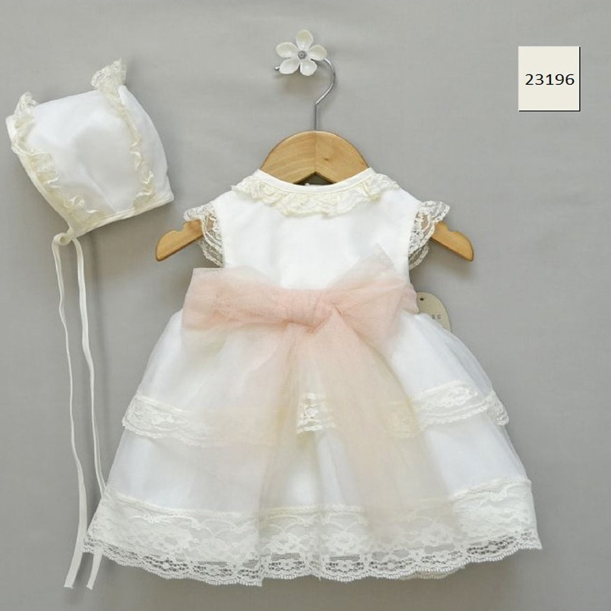 Vestido Cristal con Capota (3 - 24 meses)