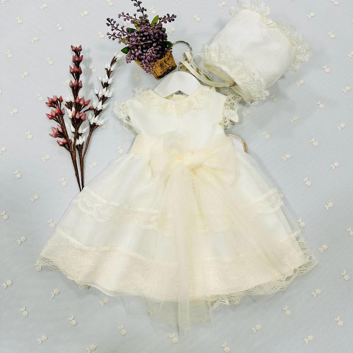 Vestido Cristal con Capota (3 a 24 meses)