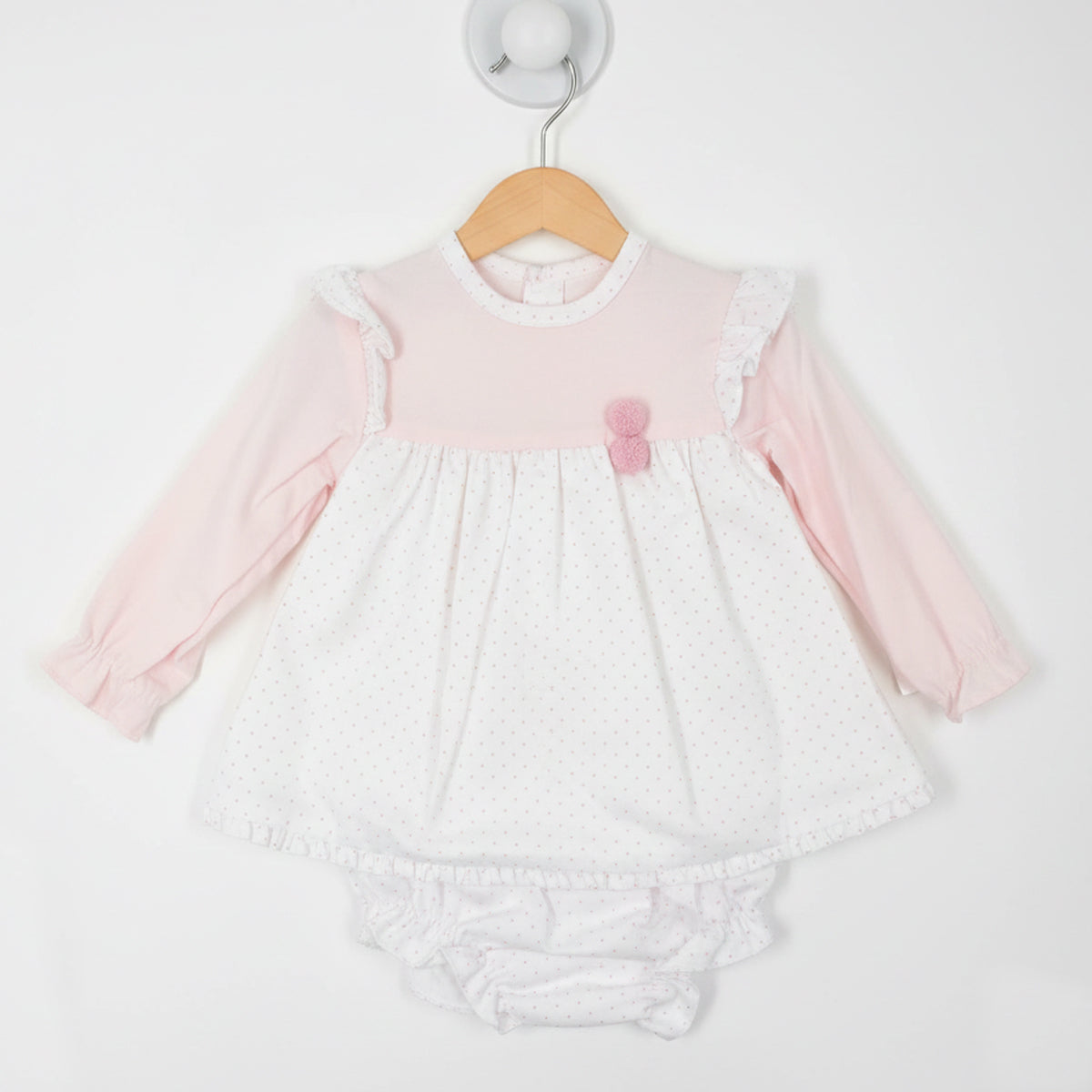 Jesusito de 3 piezas borlas (1 a 24 meses)