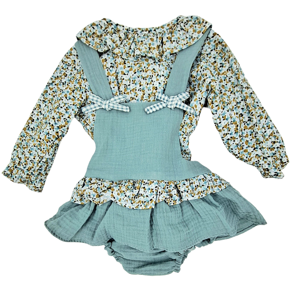 Conjunto Rana Tela Verde