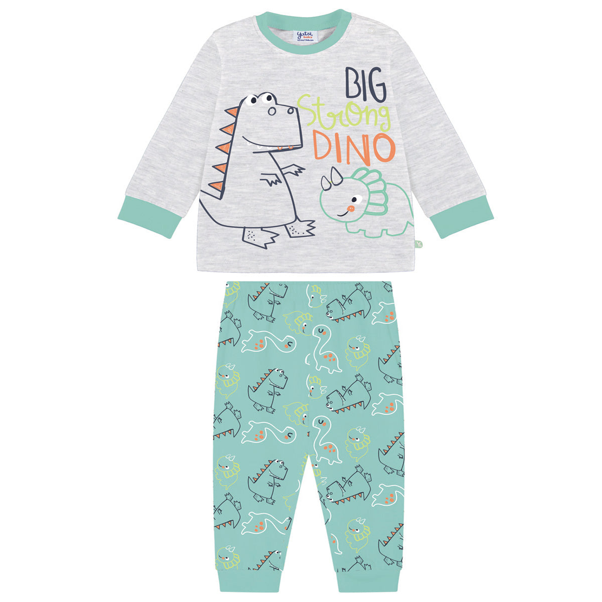 Pijama Pelele de Algodón Dino (12 a 36 meses)