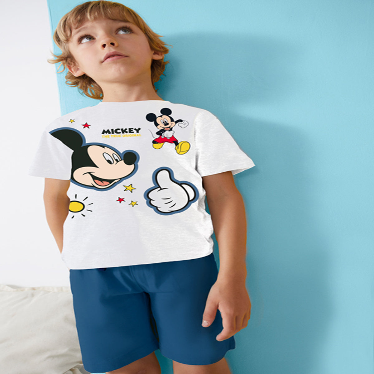 Pijama de algodón Mickey Mouse (2 a 7 años)