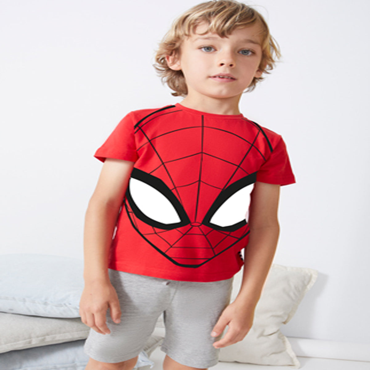 Pijama de algodón Spiderman Marvel (2 a 7 años)