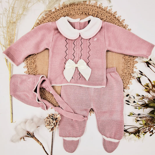 Conjunto de 3 piezas maquillaje (0 a 6 meses)