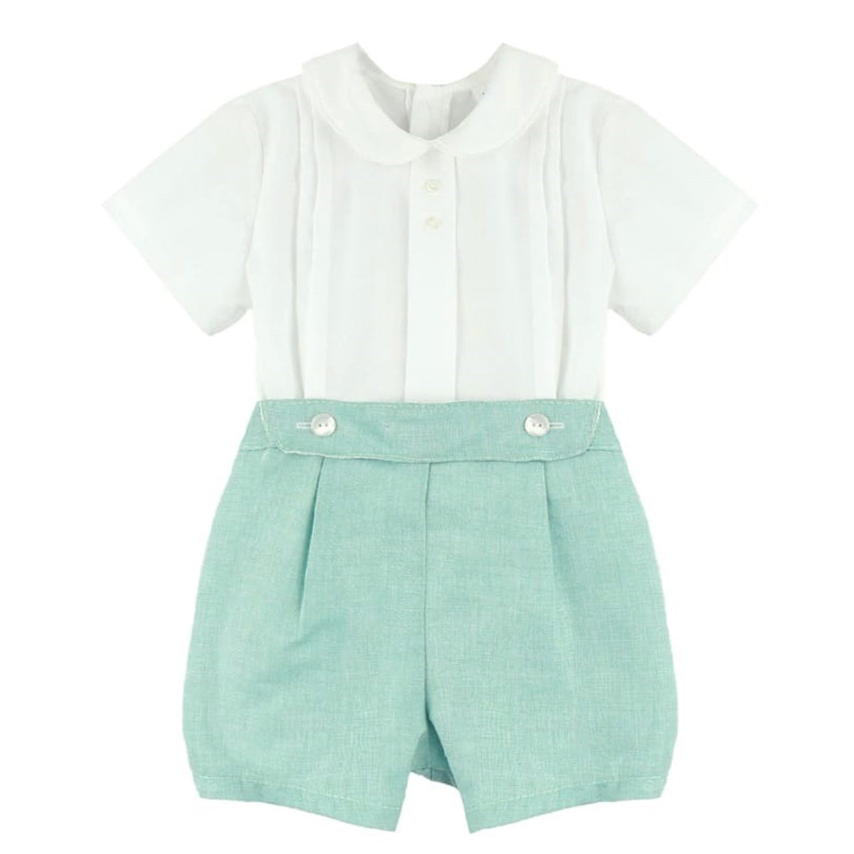Conjunto 2 piezas verde (6 a 36 meses)