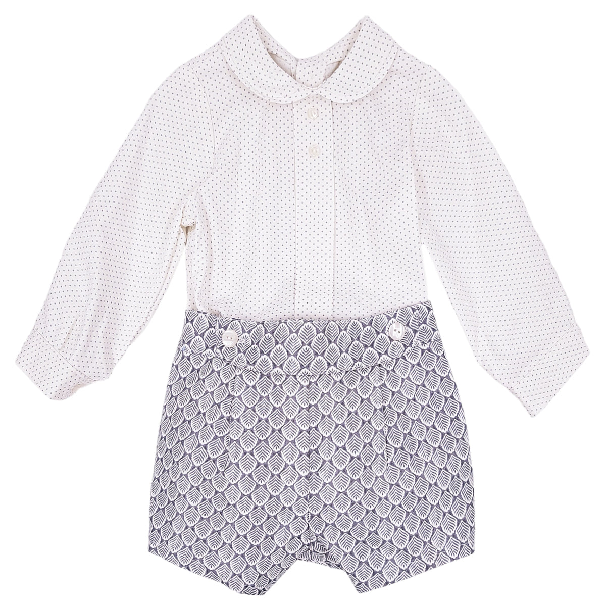 Conjunto de 2 piezas hojas (6 meses a 5 años)