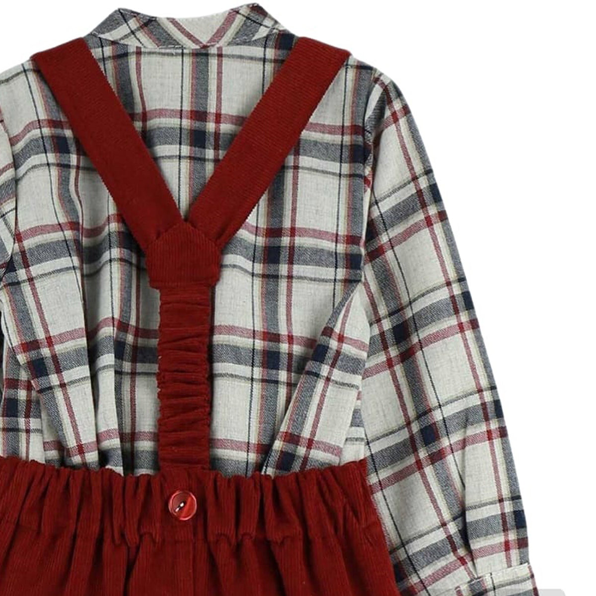 Conjunto pinocho cuadritos (6meses a 5años)