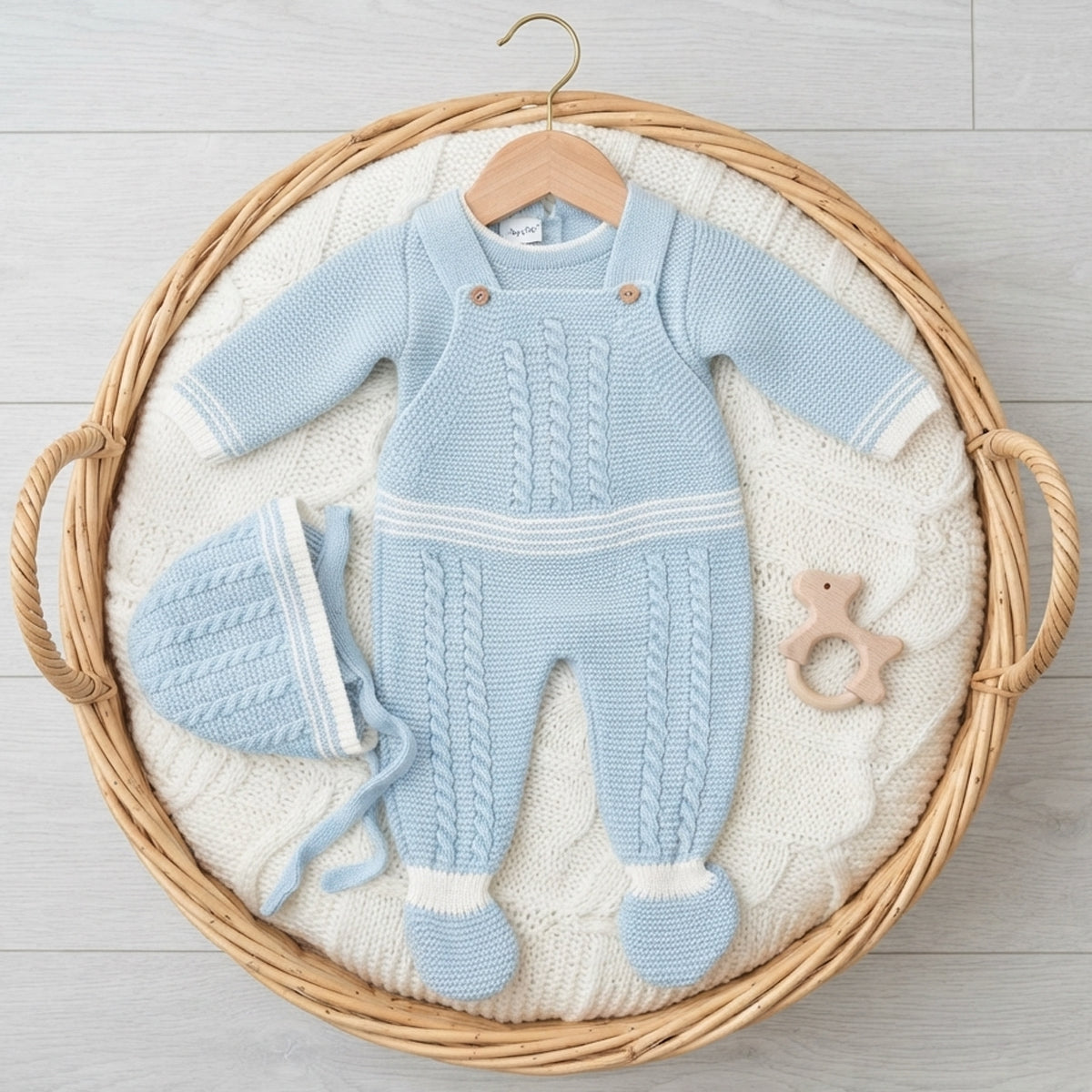 Conjunto celeste (0 a 3 meses)