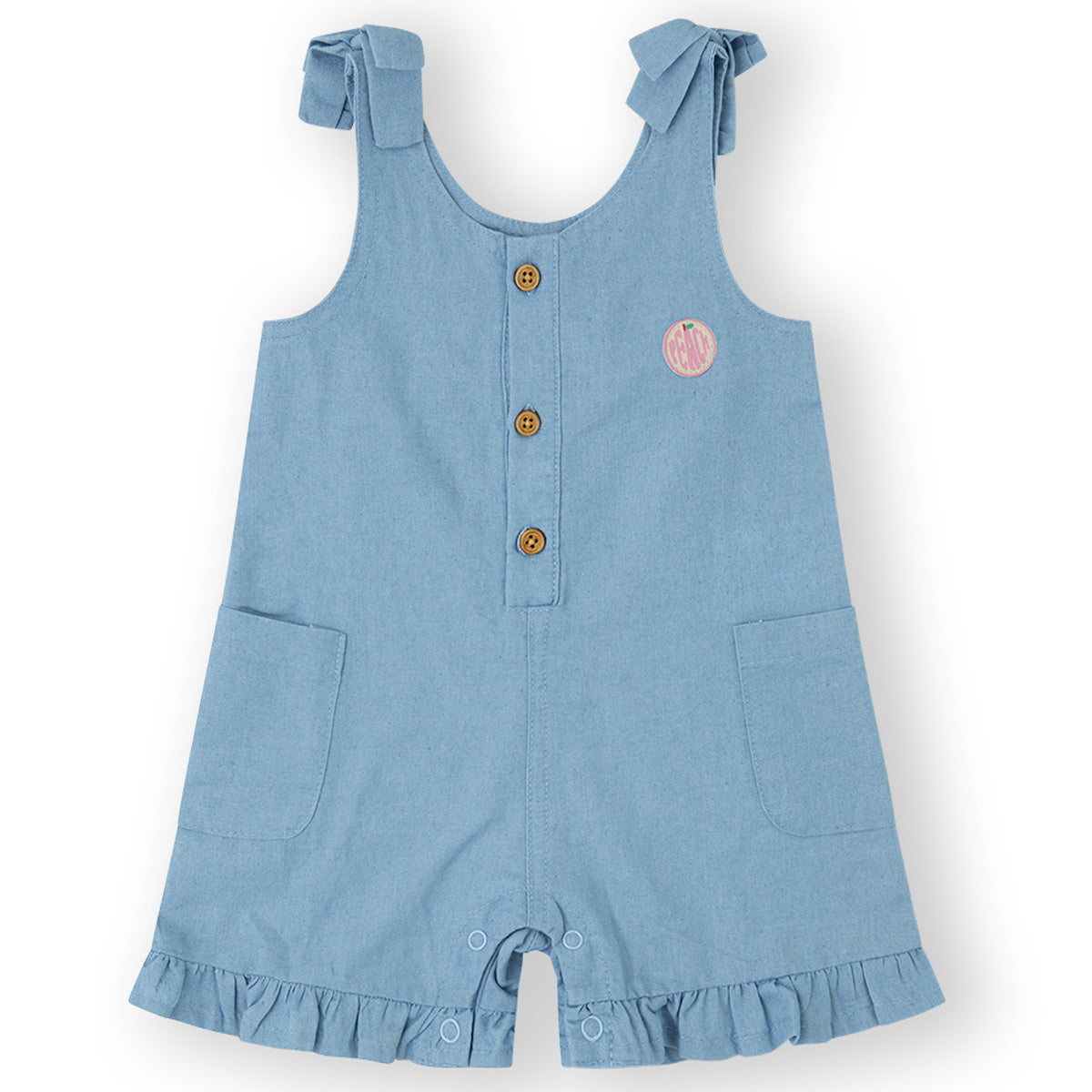 Peto azul denim (12 a 36 meses)