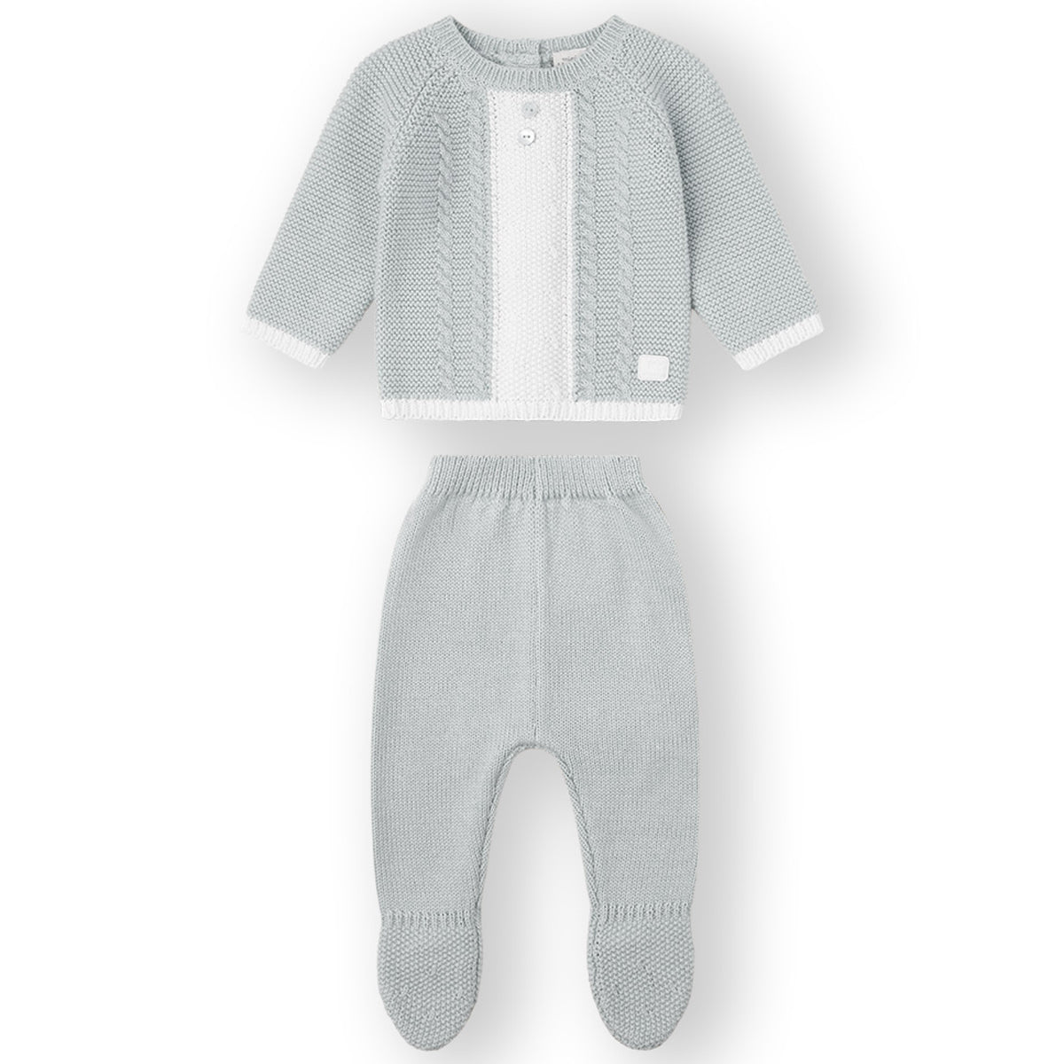Conjunto gris(0 a 6 meses)