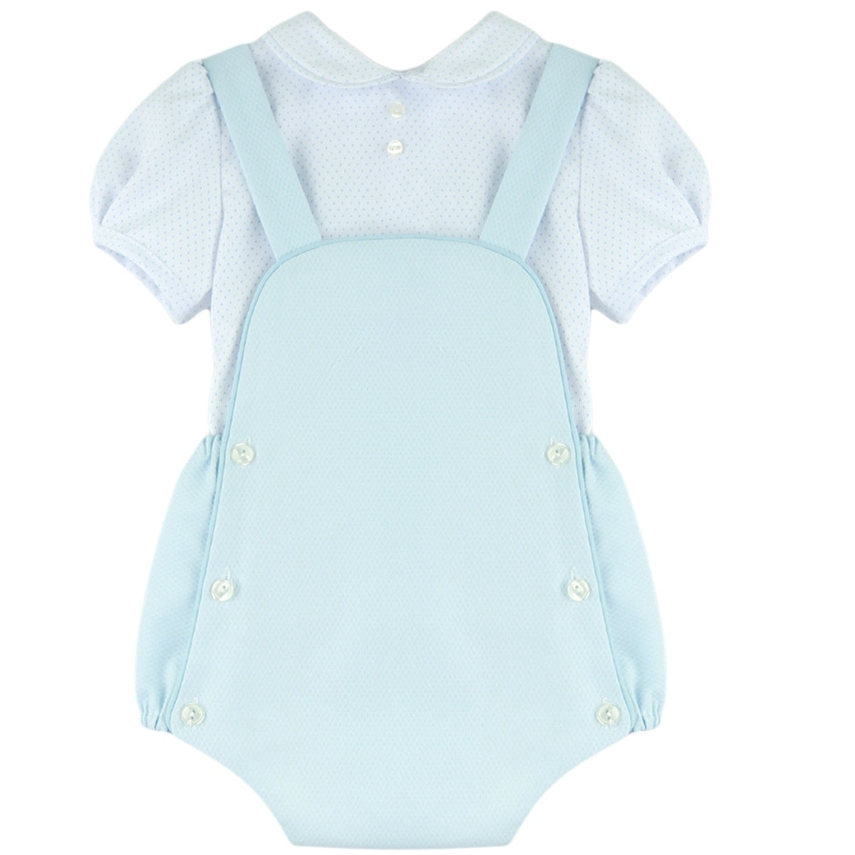 Conjunto ranita celeste (1 a 18 meses)