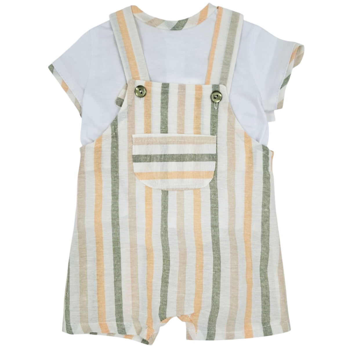 Peto de lino beige (1 a 18 meses)