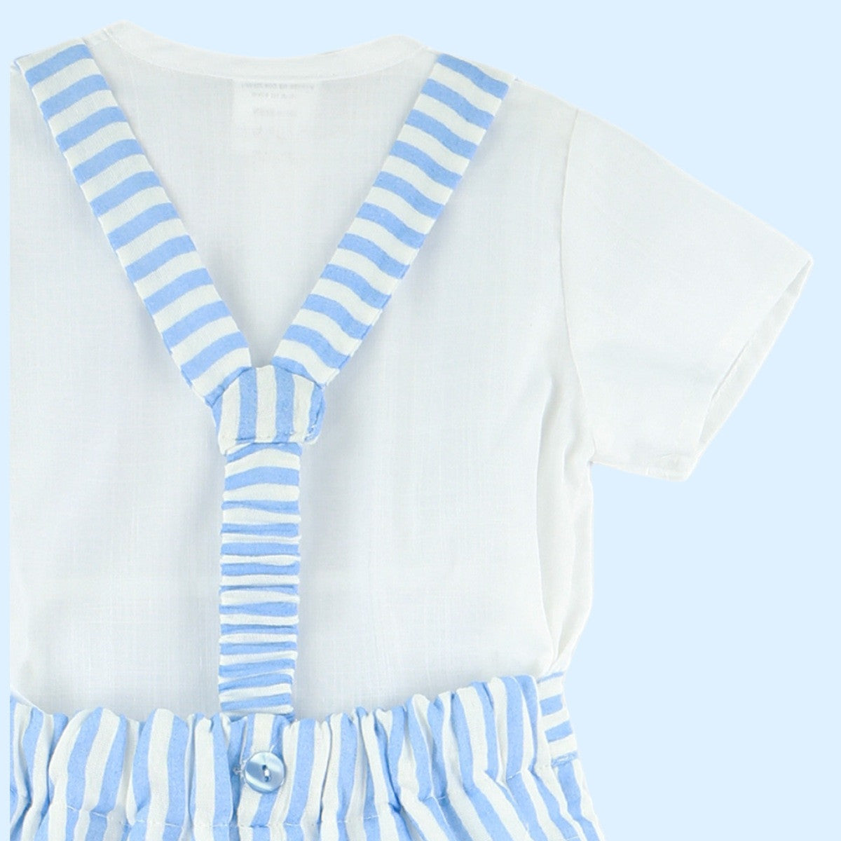Conjunto pinocho azul (6 a 36 meses)