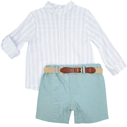 Conjunto 2 piezas verde (2 a 6 años)