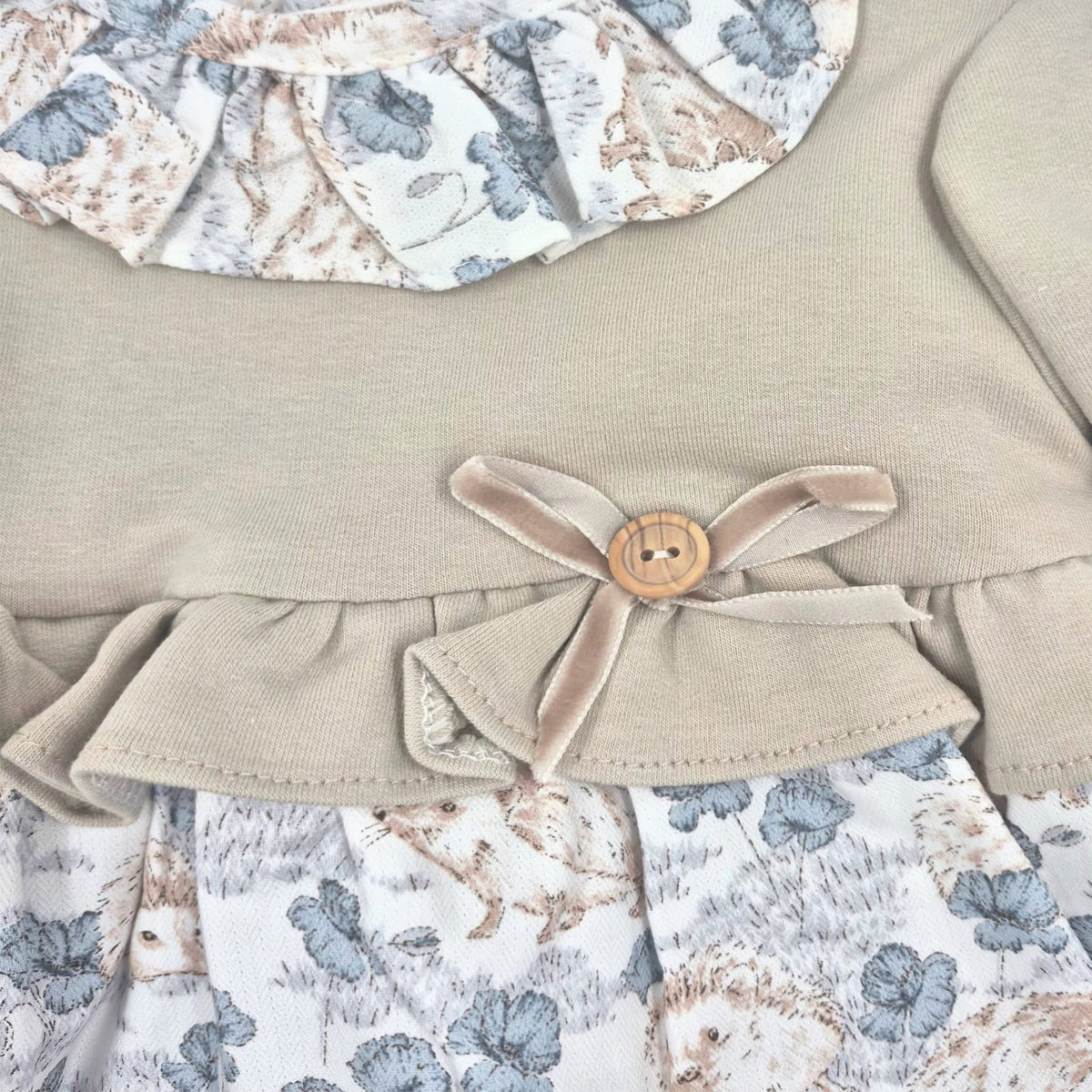 Vestido camel (6 a 36 meses)