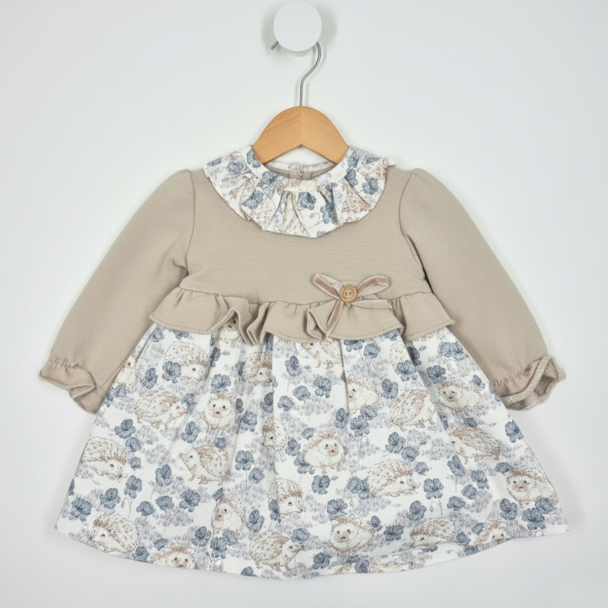 Vestido camel (6 a 36 meses)