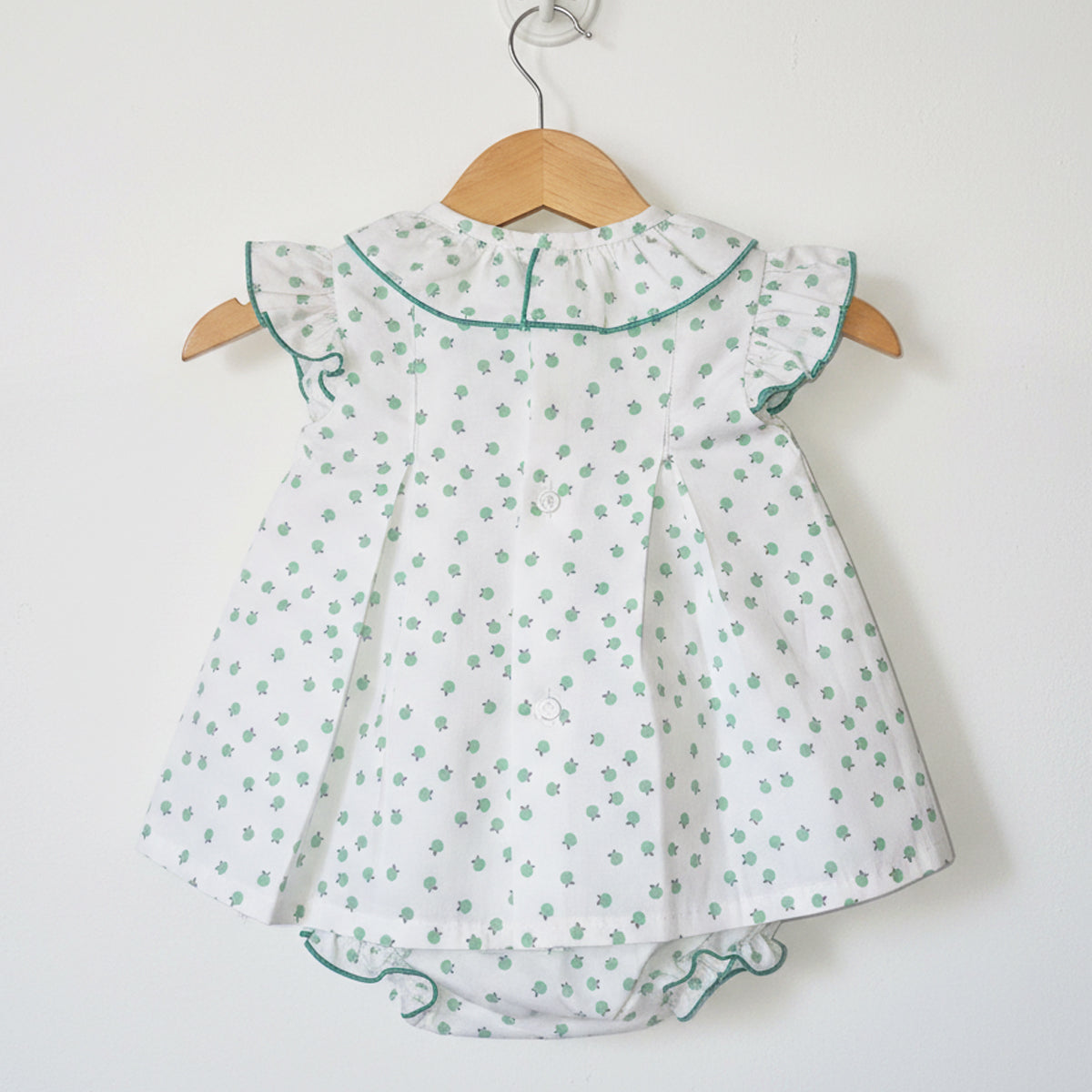 Jesusito blanco/verde (3 a 36 meses)