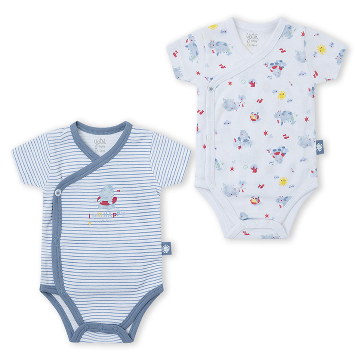 Pack 2 bodys (0 a 6 meses)