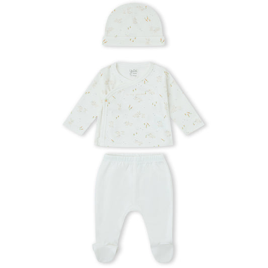 Conjunto 3 piezas algodón (00 a 3 meses)