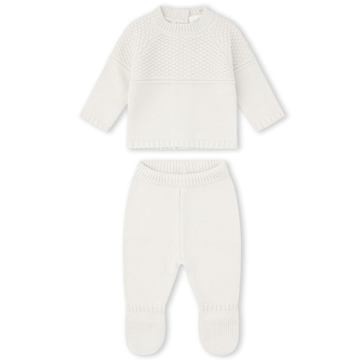 Conjunto de punto crudo (0 a 6 meses)
