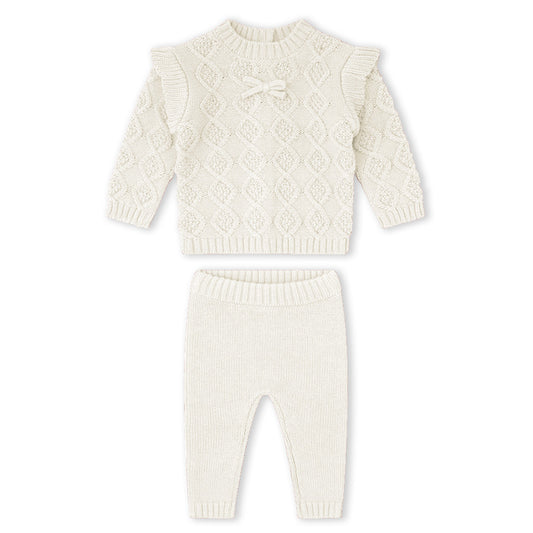 Conjunto de punto crudo (3 a 18 meses)