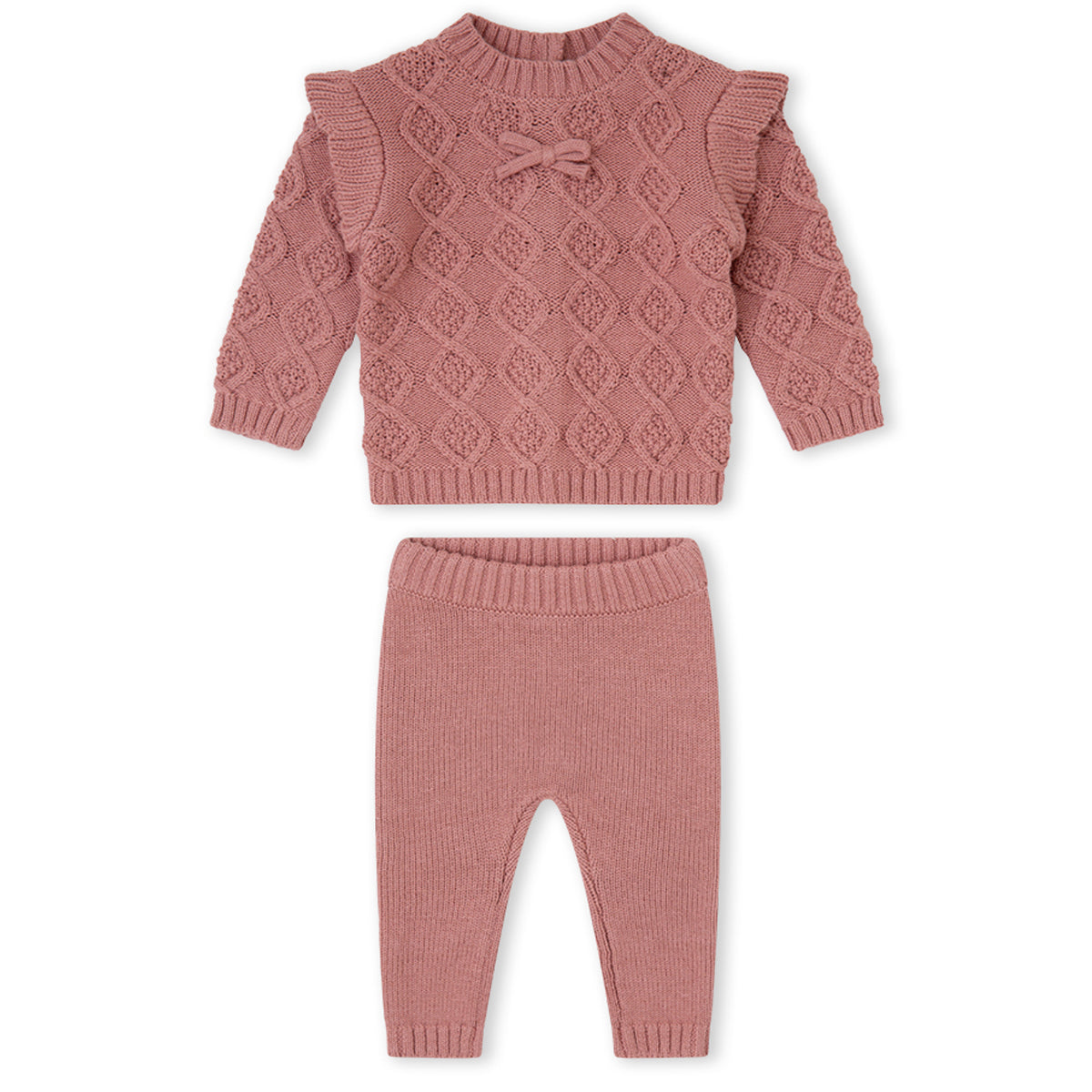 Conjunto de punto maquillaje (3 a 18 meses)