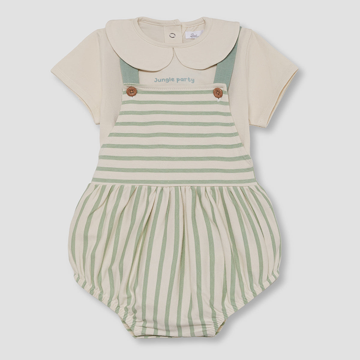 Conjunto peto jungle (1 a 18 meses)