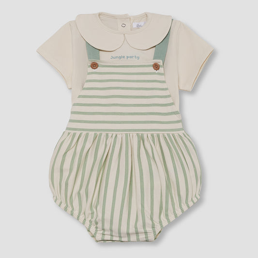 Conjunto peto jungle (1 a 18 meses)