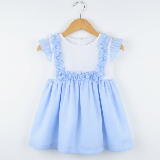 Vestido azul (12 a 36 meses)