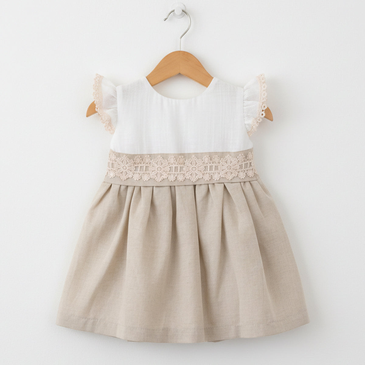 Vestido camel (12 a 36 meses)