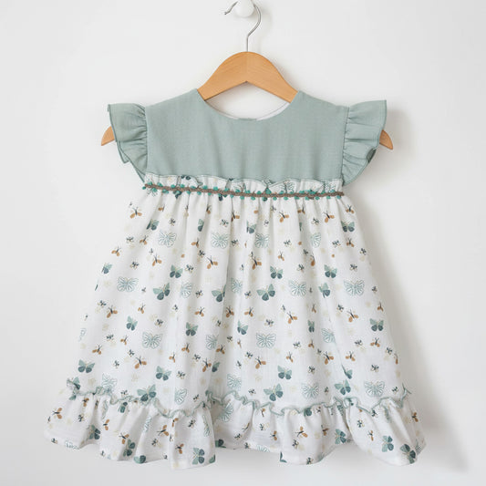 Vestido infantil  (3 a 8 años)