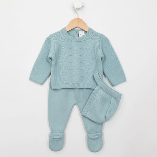 Conjunto verde (00 a 6 meses)