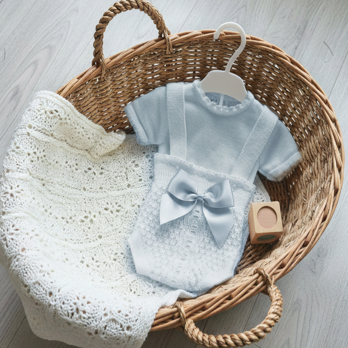 Conjunto ranita azul (0 a 6 meses)