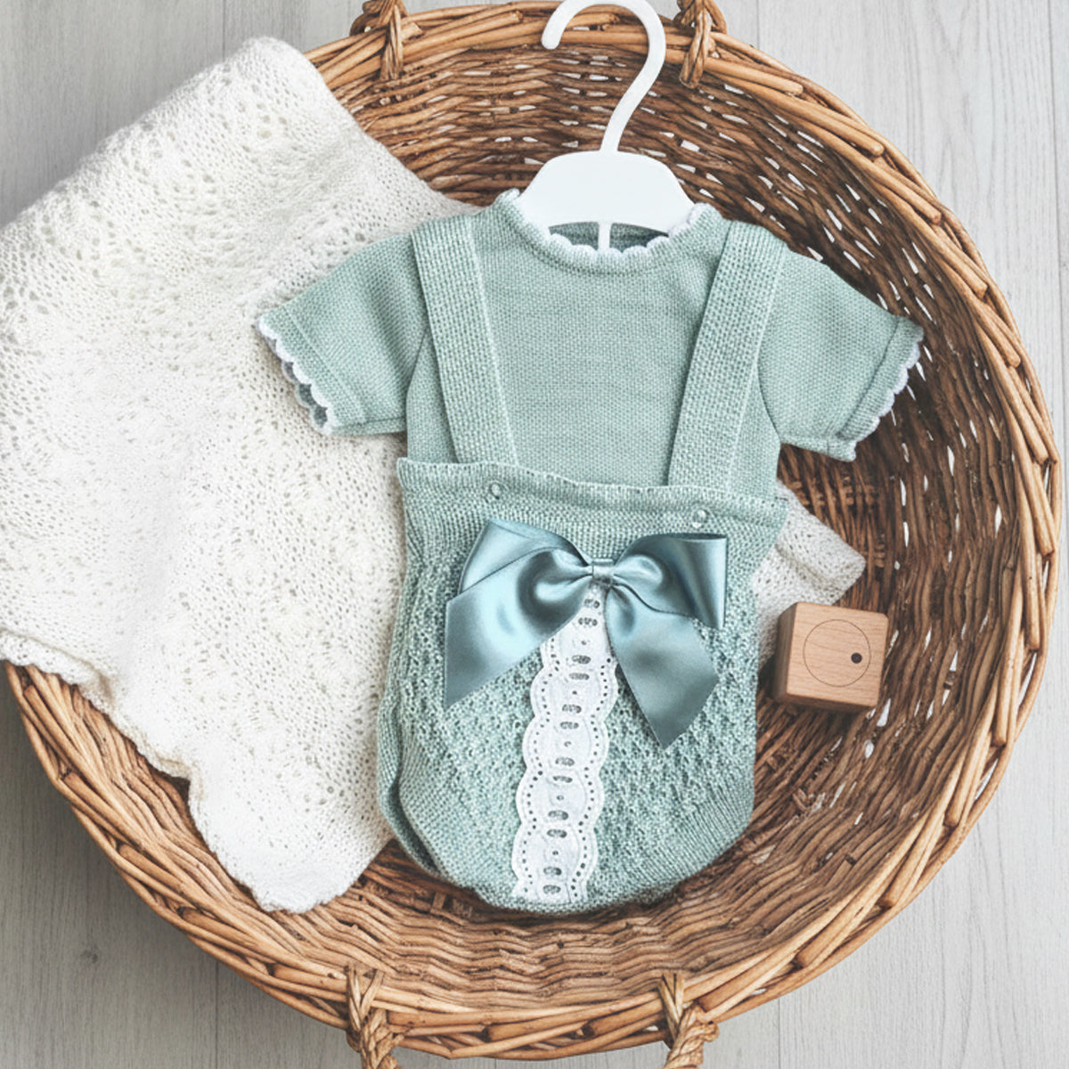 Conjunto ranita verde (0 a 6 meses)