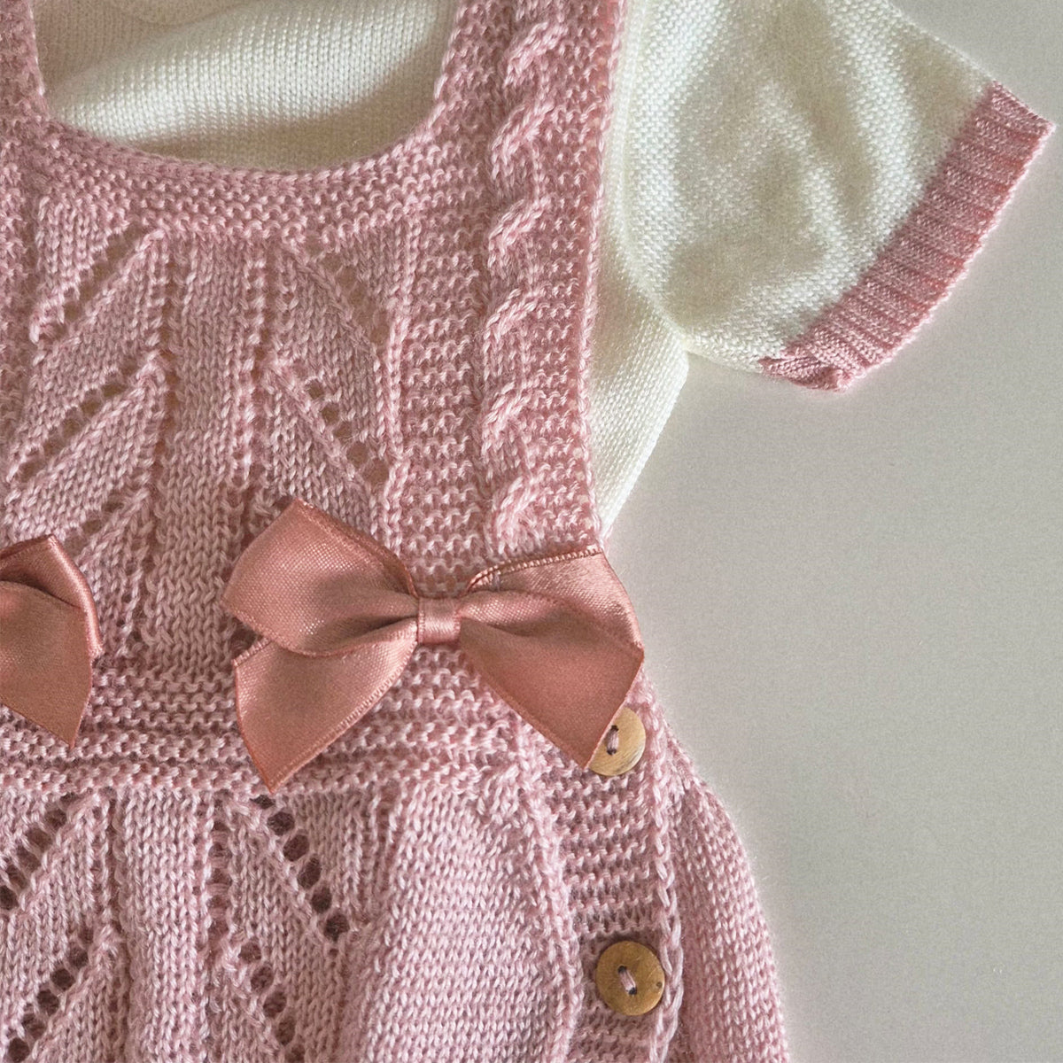 Conjunto ranita rosa (0 a 3 meses)