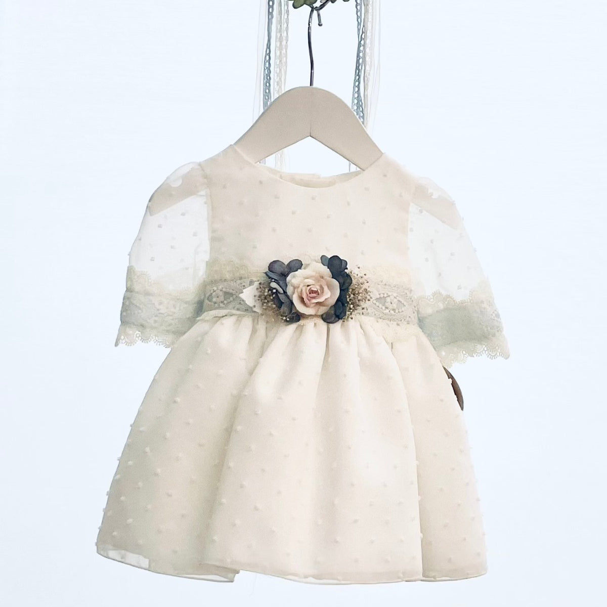 Vestido Cristianar azul (3 a 36 meses)