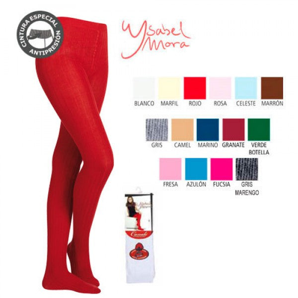 Leotardo Infantil canalé (4  a 12 años)