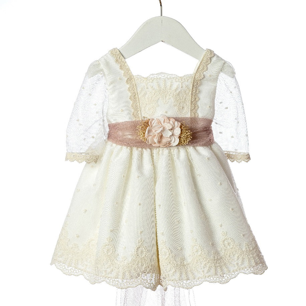 Vestido cristianar bautizo ceremonia (6 a 36 meses)