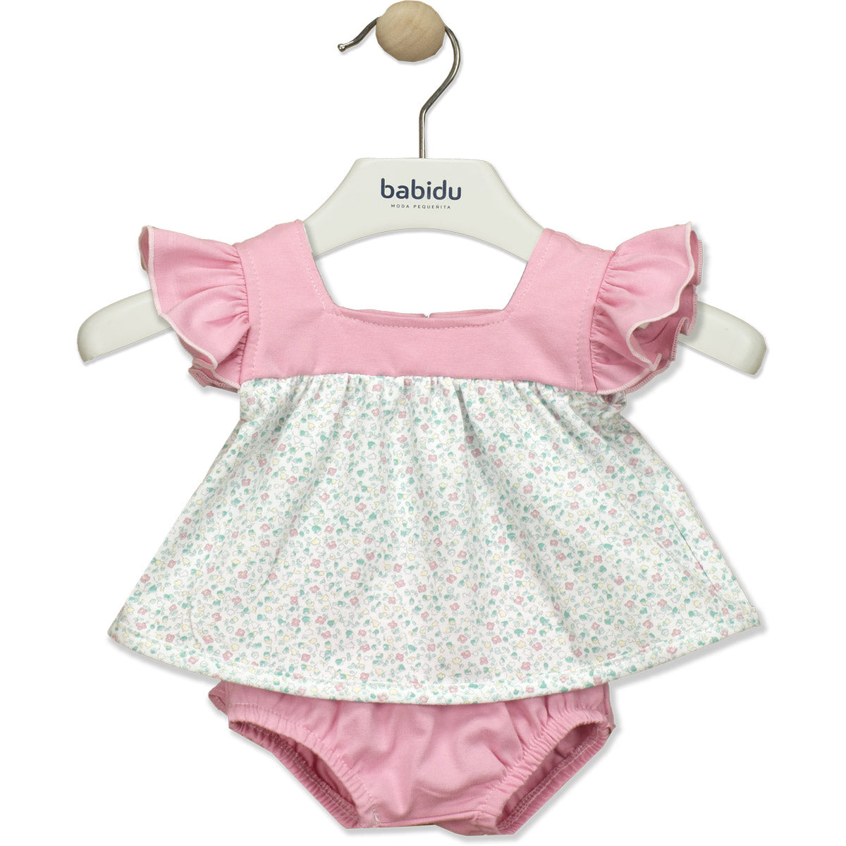 Conjunto paz rosa (0 a 12 meses)