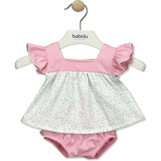 Conjunto paz rosa (0 a 12 meses)