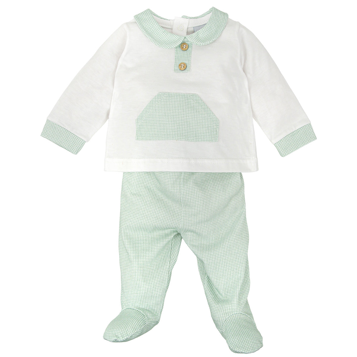 Conjunto verde dulzura (0 a 3 meses)