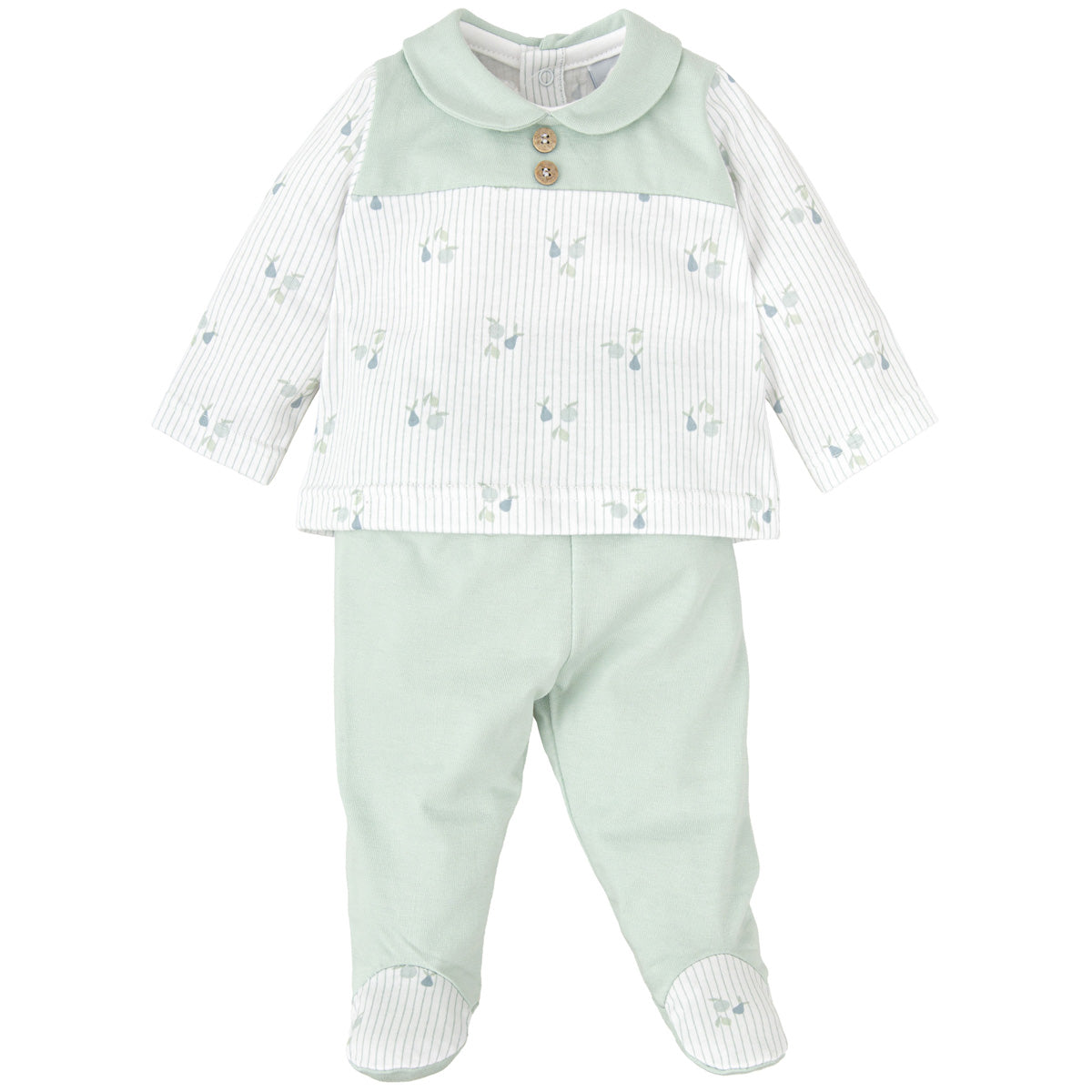 Conjunto fantasía verde (0 a 3 meses)