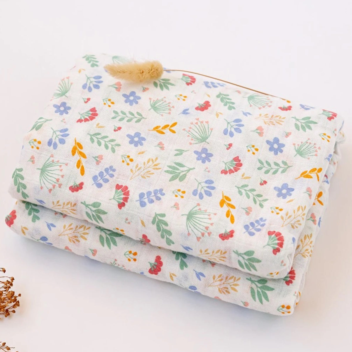 Muselina Floreada (120x120cm)