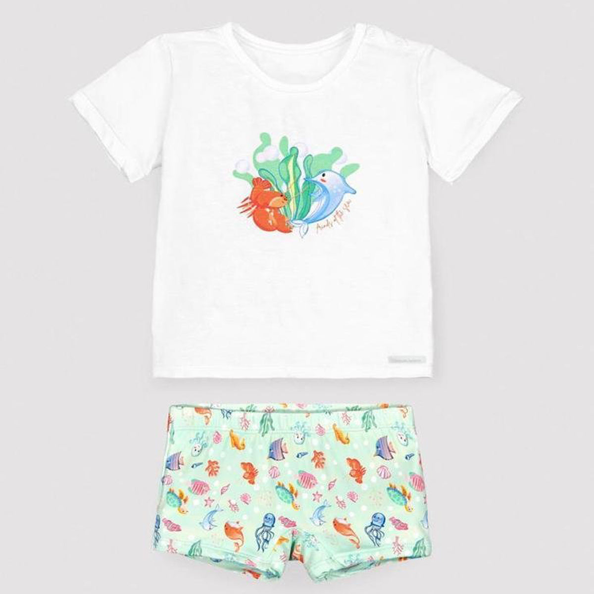 Conjunto de baño animales marinos (6 a 36 meses)