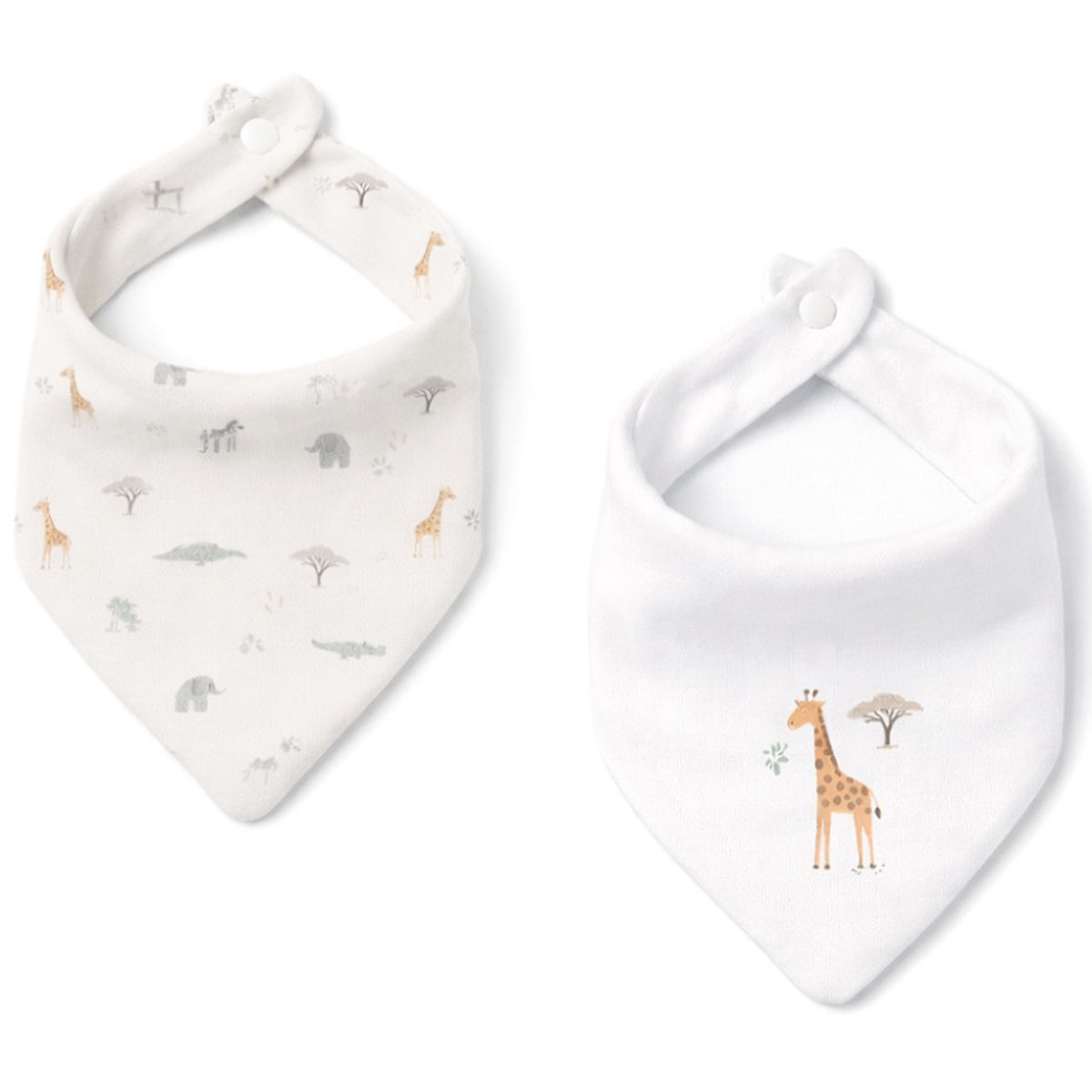 Pack 2 baberos bandana (savanna)
